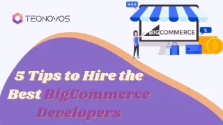 5 Tips to Hire the Best BigCommerce Developers