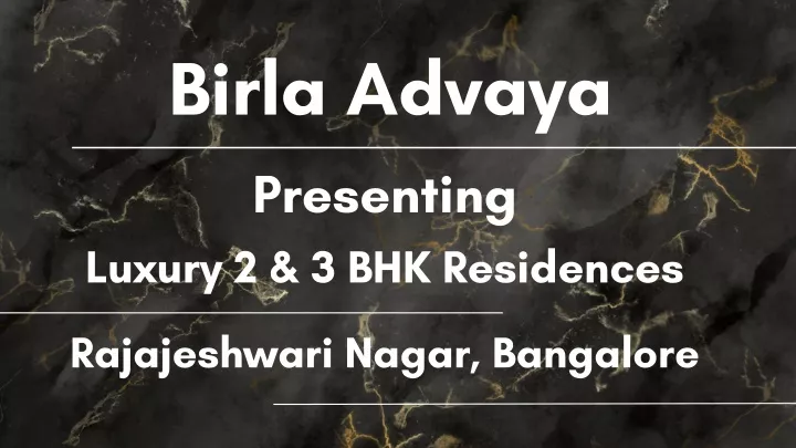 birla advaya