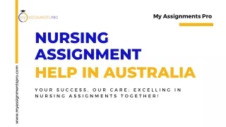 Nursing Assignment Help in Australia - Expert Assistance for Top-Notch Grades