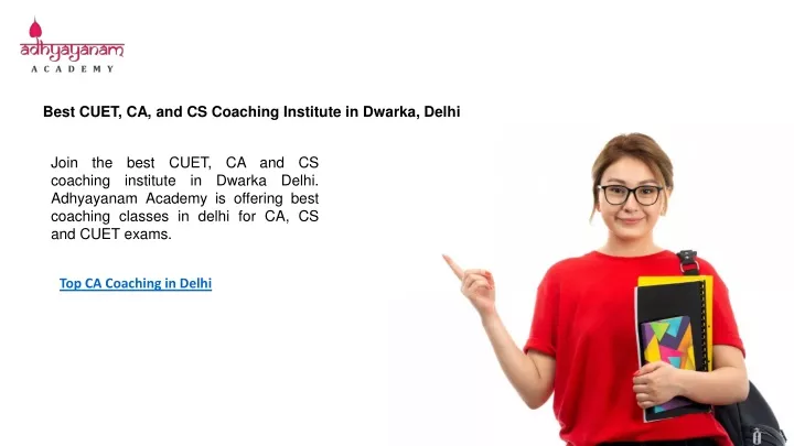 best cuet ca and cs coaching institute in dwarka