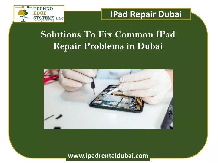 ipad repair dubai