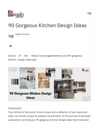 90 gorgeous kitchen design ideas