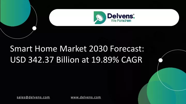 smart home market 2030 forecast