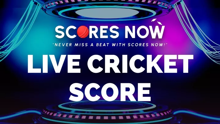 live cricket score