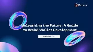 Unleashing the Future A Guide to Web3 Wallet Development
