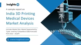 India 3D Printing Medical Devices Market Analysis