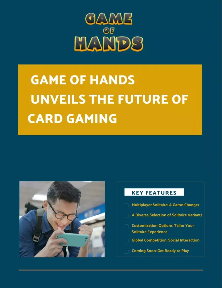 game of hands unveils the future of card gaming