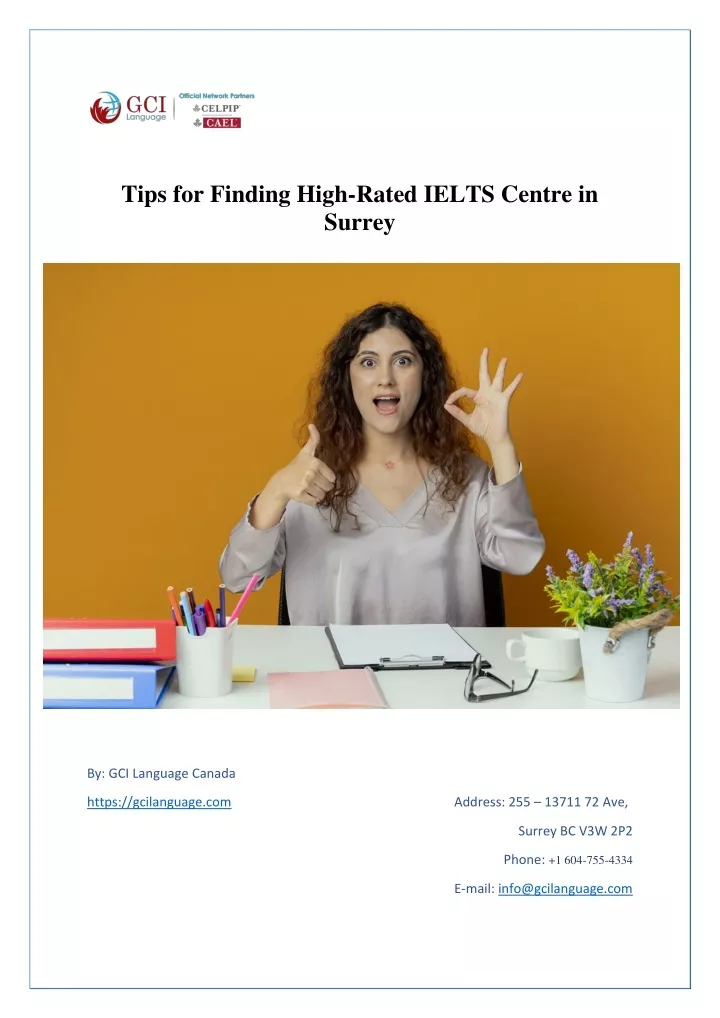 tips for finding high rated ielts centre in surrey