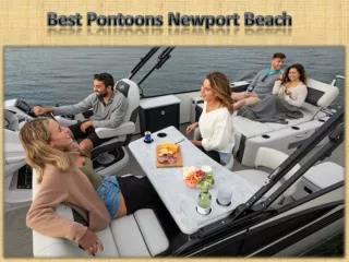 Best Pontoons Newport Beach