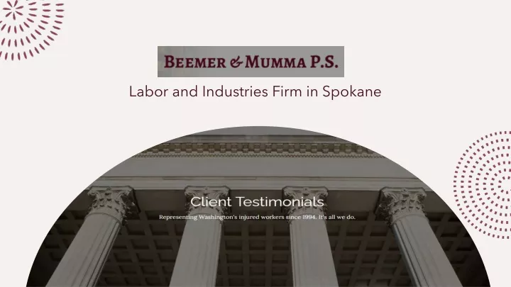 labor and industries firm in spokane