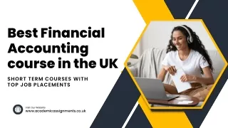 Best Financial Accounting course in the UK