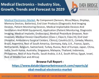 medical electronics industry size growth trends