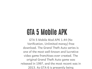 gta 5 mobile apk gta 5 mobile