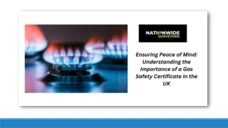 Ensuring Peace of Mind Understanding the Importance of a Gas Safety Certificate in the UK