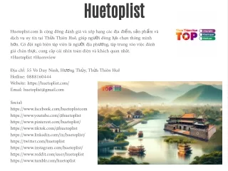 Huetoplist
