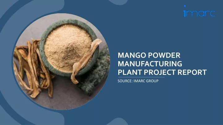 mango powder manufacturing plant project report