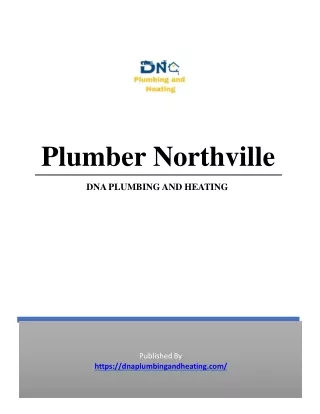Plumber Northville