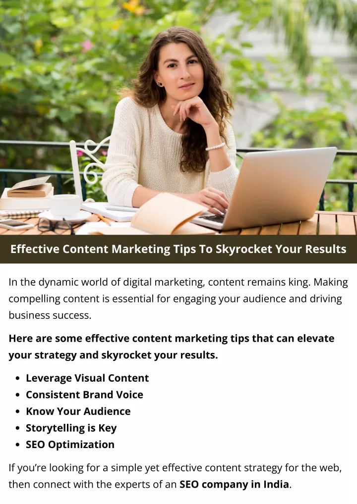 effective content marketing tips to skyrocket