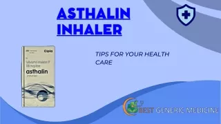 Understanding Asthalin Inhaler: An In-depth Exploration of Usage, Benefits, and