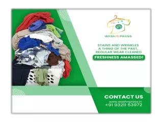 Dry Cleaning Service in Ghansoli