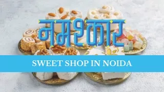Traditional Sweet Shop in Noida