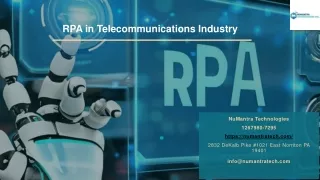 RPA in Telecommunications Industry