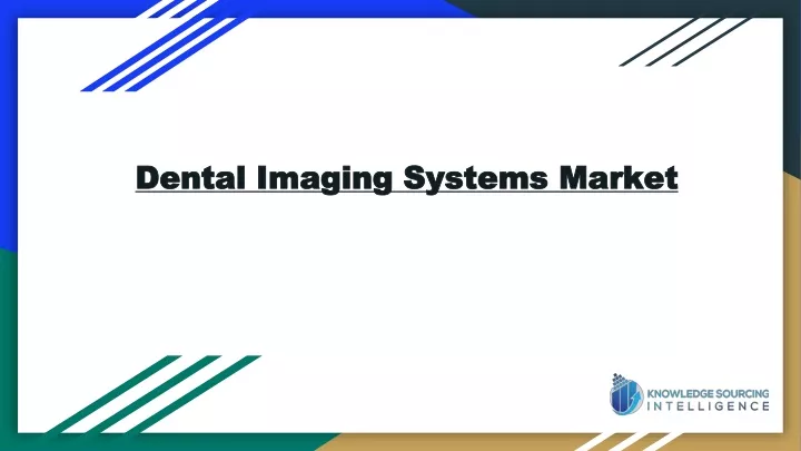 dental imaging systems market dental imaging