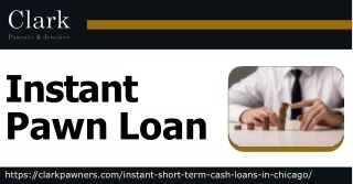 Fast Cash, No Wait: Instant Pawn Loans at Clark Pawners & Jewelers