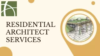 Crafting Dreams Comprehensive Residential Architect Services for Your Ideal Home