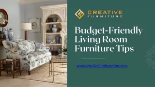 Best 8 tips for a budget-friendly Living Room Furniture Ideas