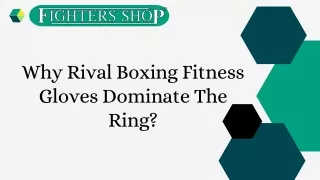 Pinnacle Performance: Rival Boxing Gloves Dominate the Ring