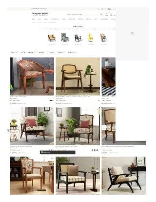 Purchase Wooden Armchairs Online in India for Your Living Room