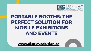 Exposing the Mysteries of Portable Booths
