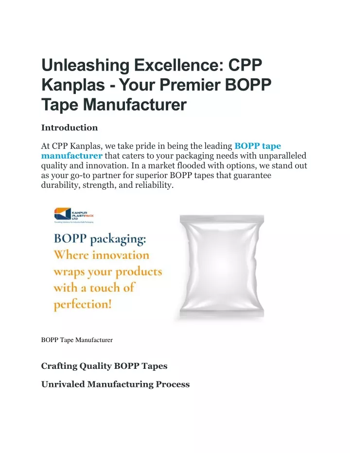 unleashing excellence cpp kanplas your premier