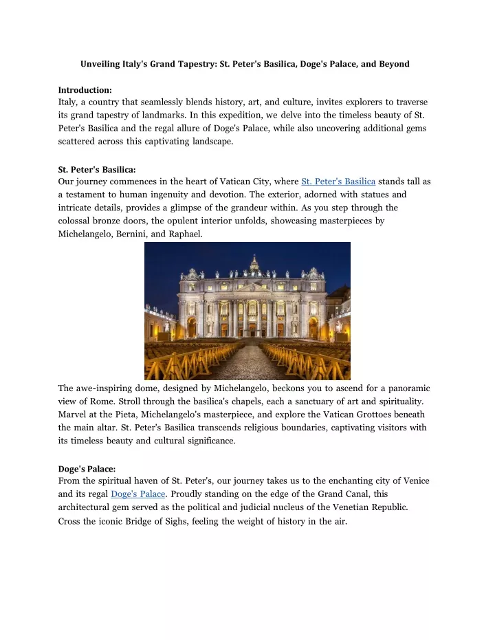 PPT - Discovering the Timeless Beauty of Italy PowerPoint Presentation 