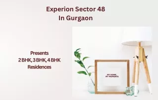 experion Sector 48 Gurgaon - A New Wave of Living