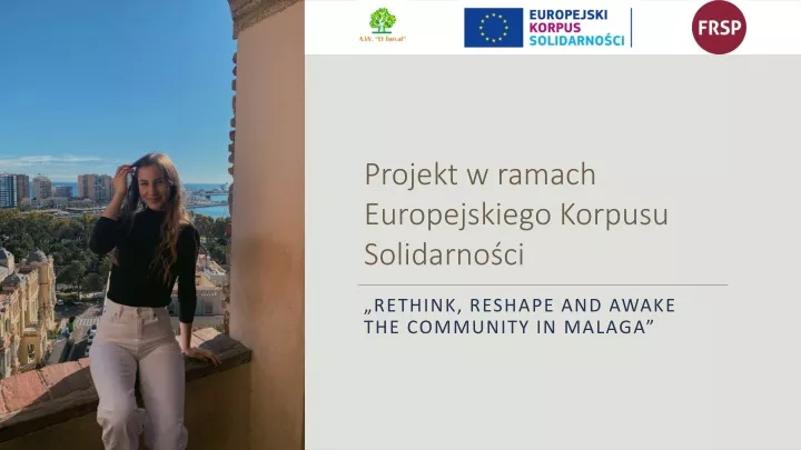 projekt w ramach europejskiego korpusu solidarno