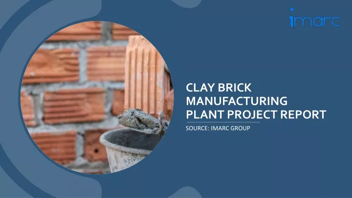 clay brick manufacturing plant project report