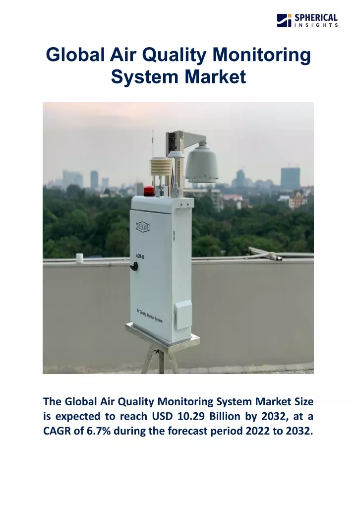global air quality monitoring system market