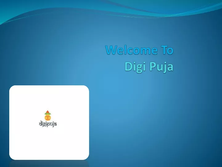 welcome to digi puja