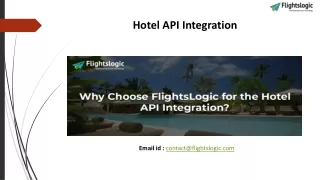 hotel api integration