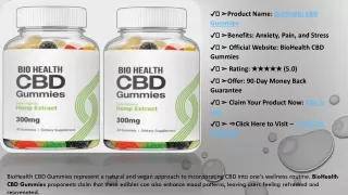 BioHealth CBD Gummies