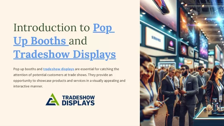 introduction to pop up booths and tradeshow