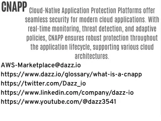 cnapp cloud native application protection