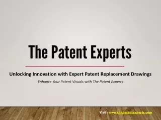 Unlocking Innovation with Expert Patent Replacement Drawings