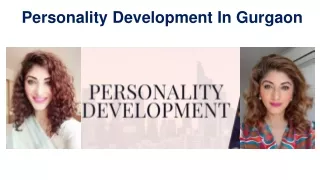 Personality Development in Gurgaon