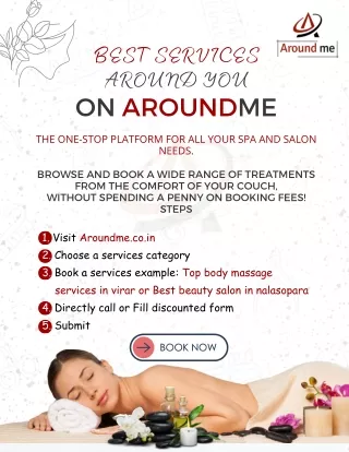Discover the finest services available in your vicinity with AroundMe.