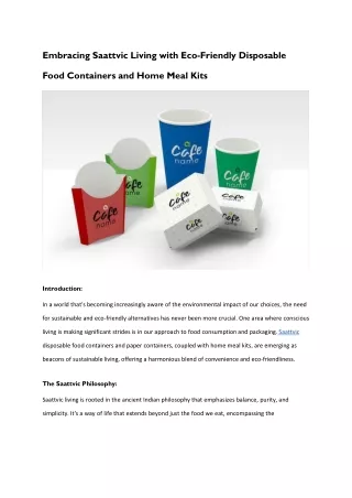 _Eco-Friendly Disposable Food Containers and Home Meal Kits (1) (1)