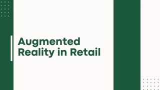 augmented reality in retail