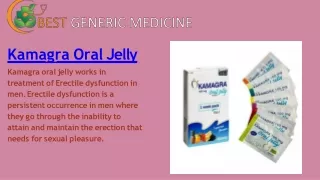 Kamagra Oral Jelly | Unlocking Passion for Enhanced Intimacy